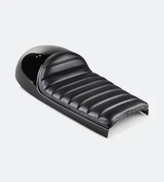 Sæde + Baglygte Snell Gotham Racer, Sort