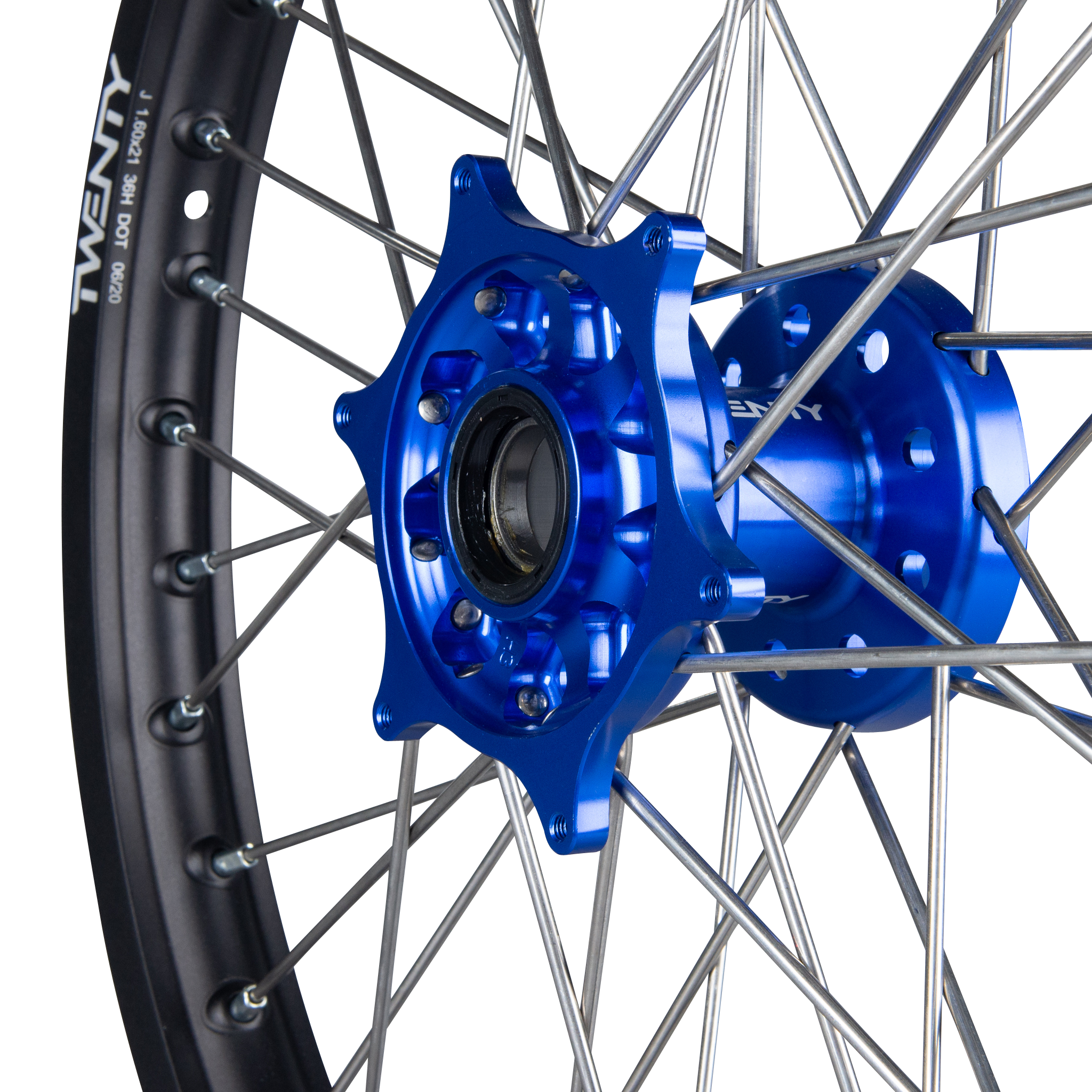 Twenty MX Front Wheel Black-Blue 21"