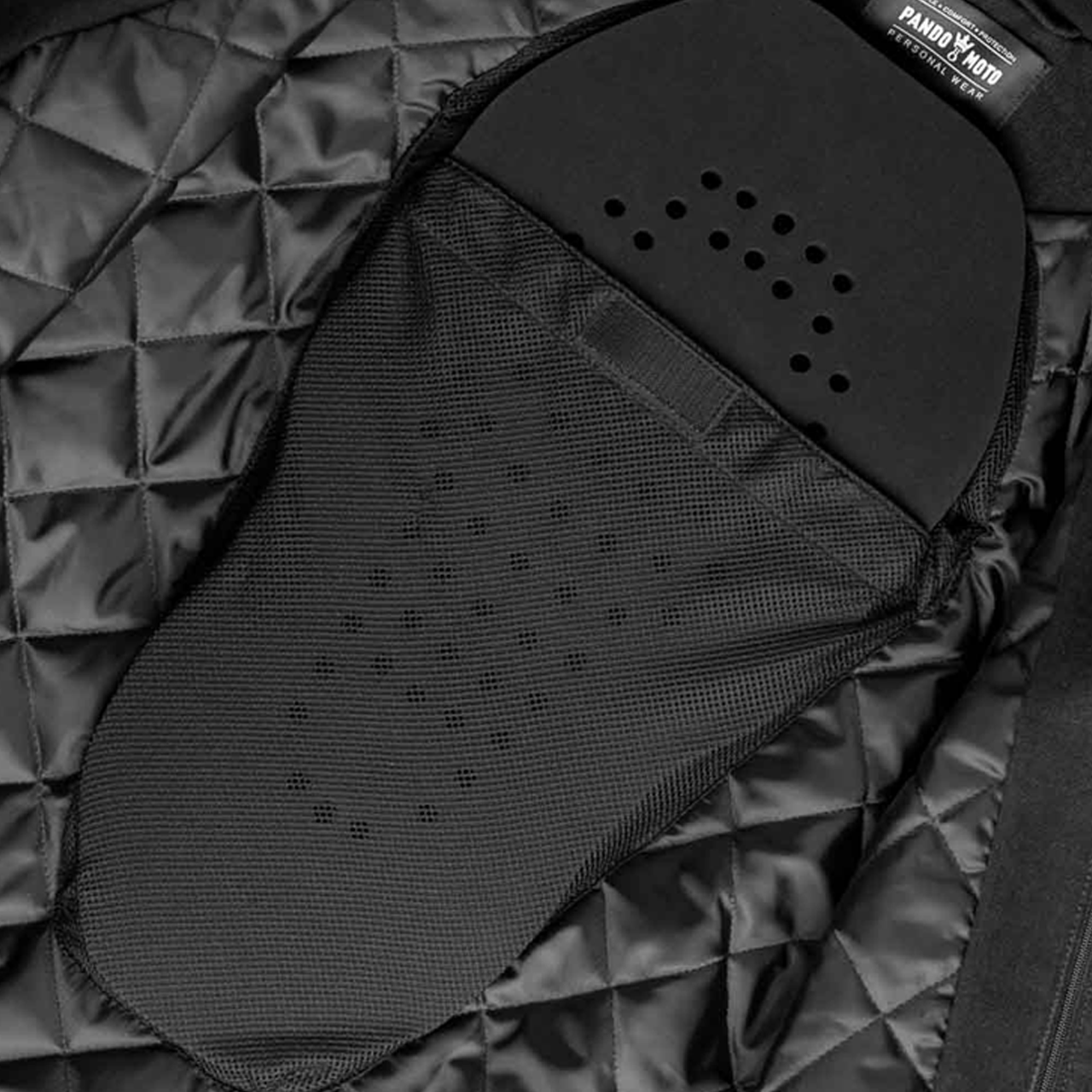 Pando Moto QuatroFlex 01 Removable Back Protector