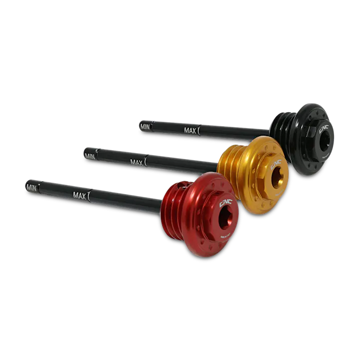 Olievuldop met Peilstok CNC Racing Exagon M24x3