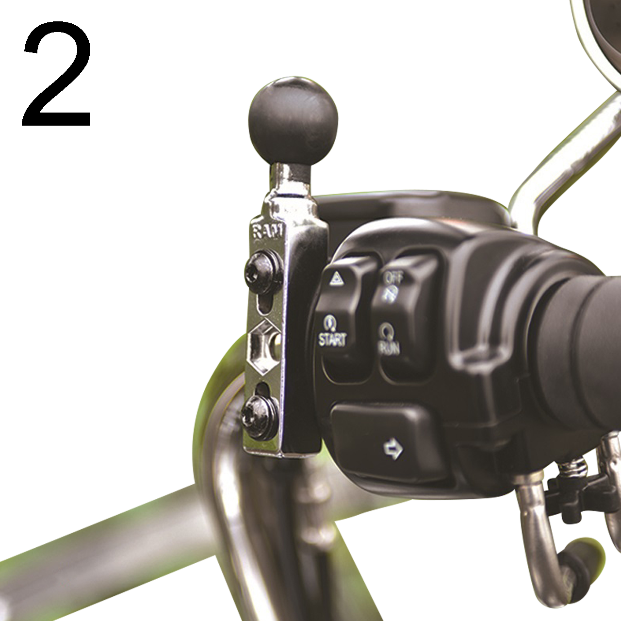 Jarrun/Kytkimen Kiinnike RAM® Mounts