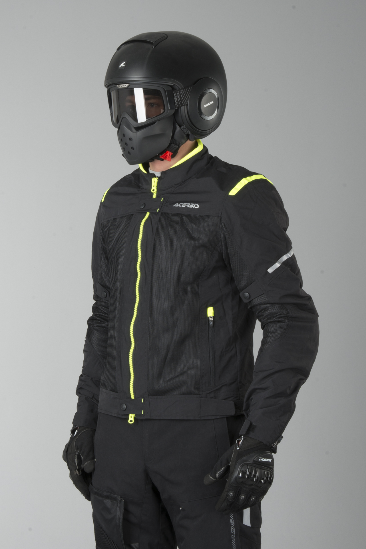 Chaqueta de Moto Acerbis Ramsey My Vented 2.0 Negro-Amarillo - Ahora con un  35% de descuento - xlmoto.es