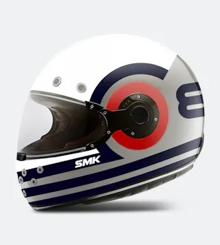 SMK Retro Ranko Full Face Helmet
