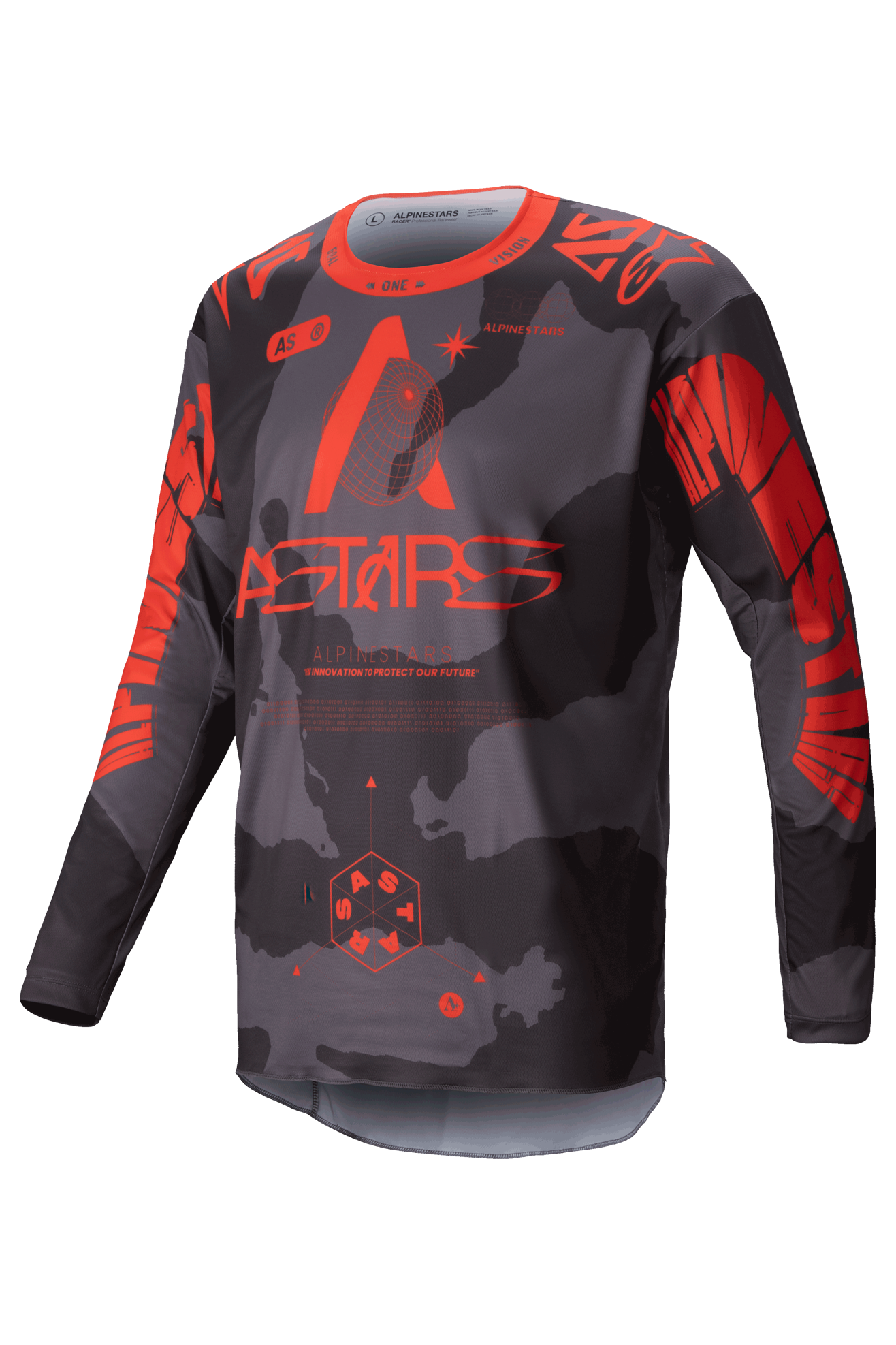 Camiseta de Cross Alpinestars Racer Hollow