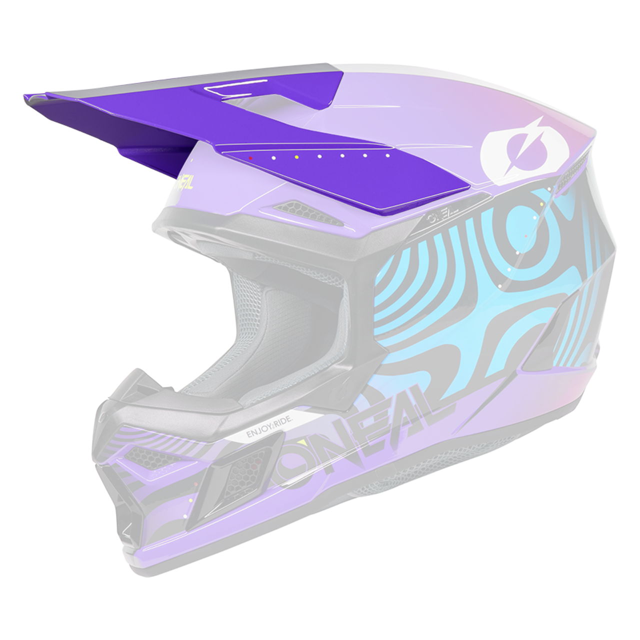 O'Neal 3SRS Nova MX Helmet Peak