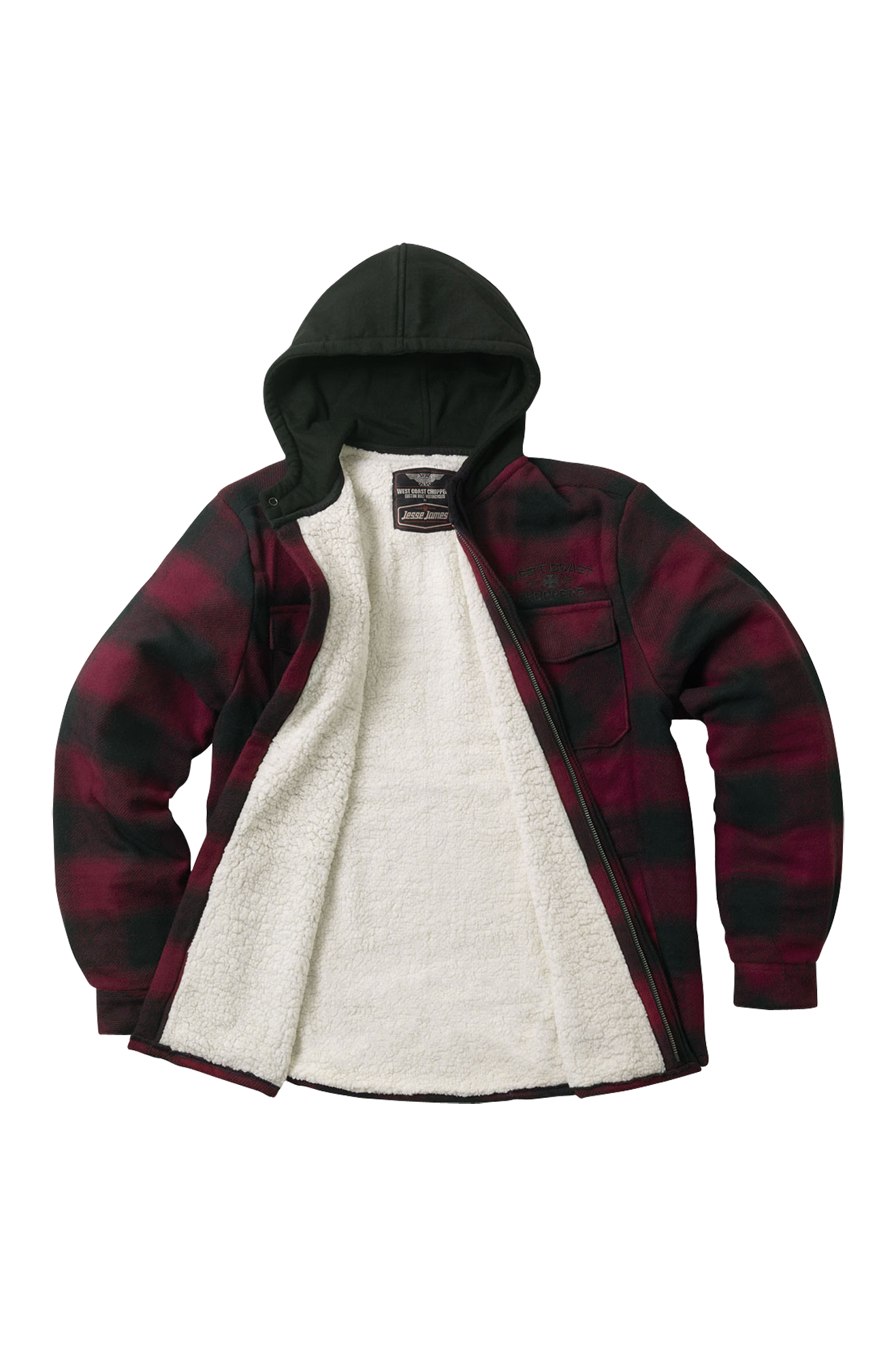 Chaqueta de Franela West Coast Choppers Hell Bent