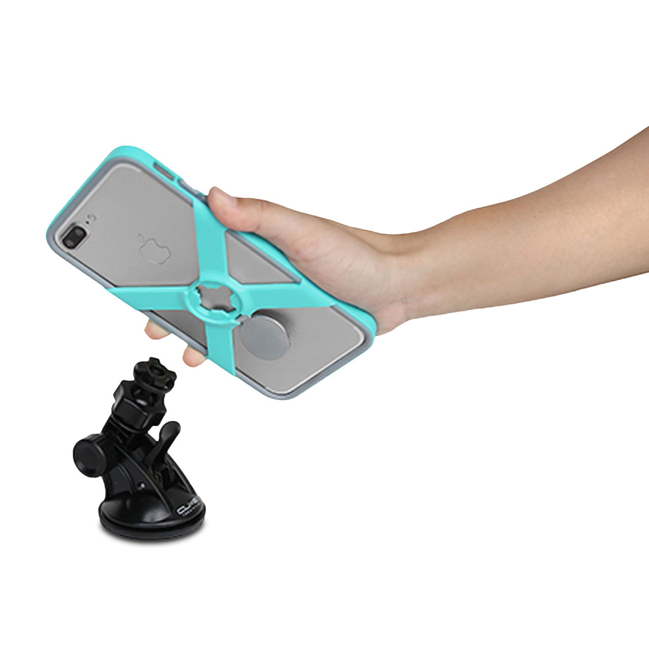 Funda Intuitive Cube X-Guard iPhone 7 Plus / 8 Plus Negra