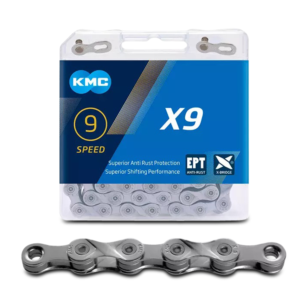 Ketting KMC X9 EPT 9-Speed