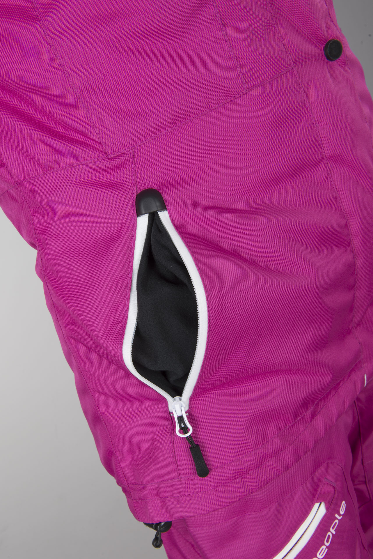 Jacka Dam Snow People Icetop Rosa (Vita Dragkedjor) Jacka Dam Snow People Icetop Rosa (Vita Dragkedjor)