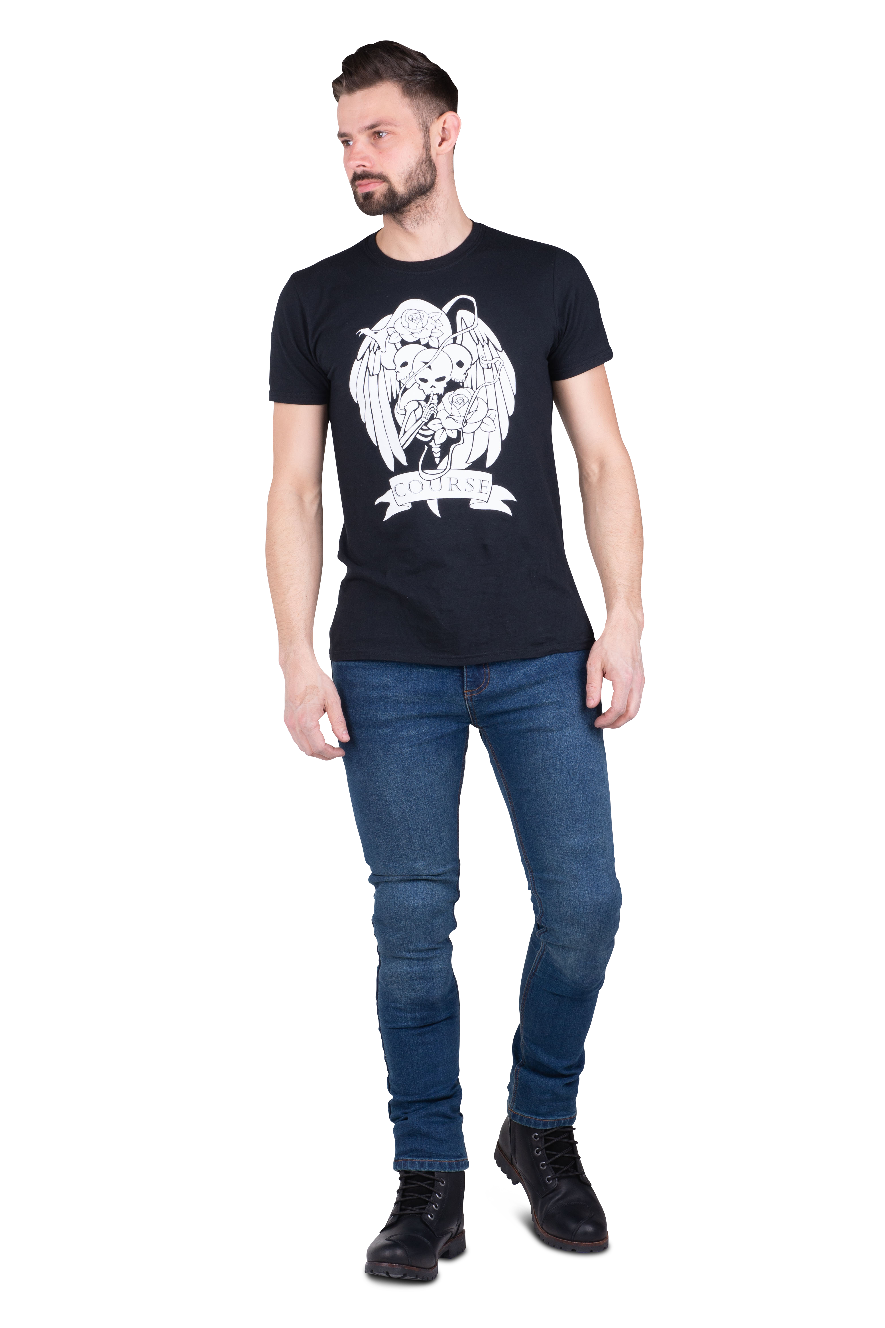 Vaqueros de Moto Course Ethan Slim Fit