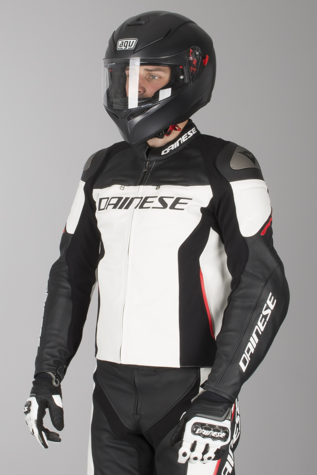 Chaqueta de cuero Dainese Racing 3