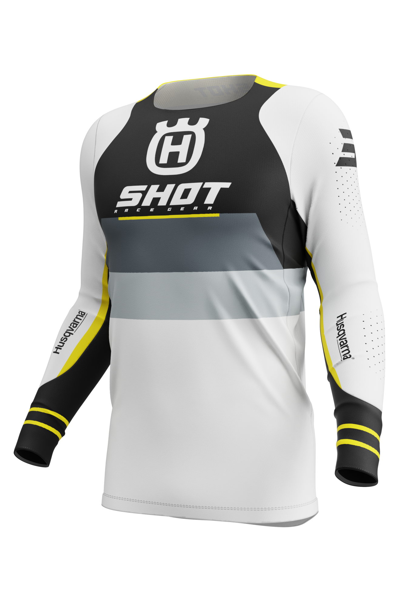 Shot Race Gear Aerolite Husqvarna 27 MX Jersey