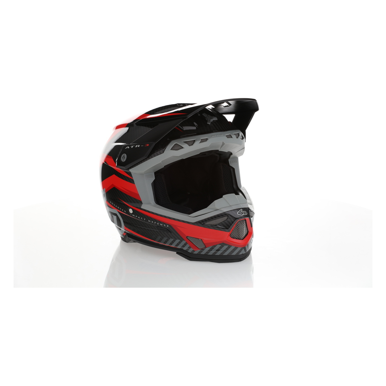Casco MX 6D ATR-3 Rival FIM