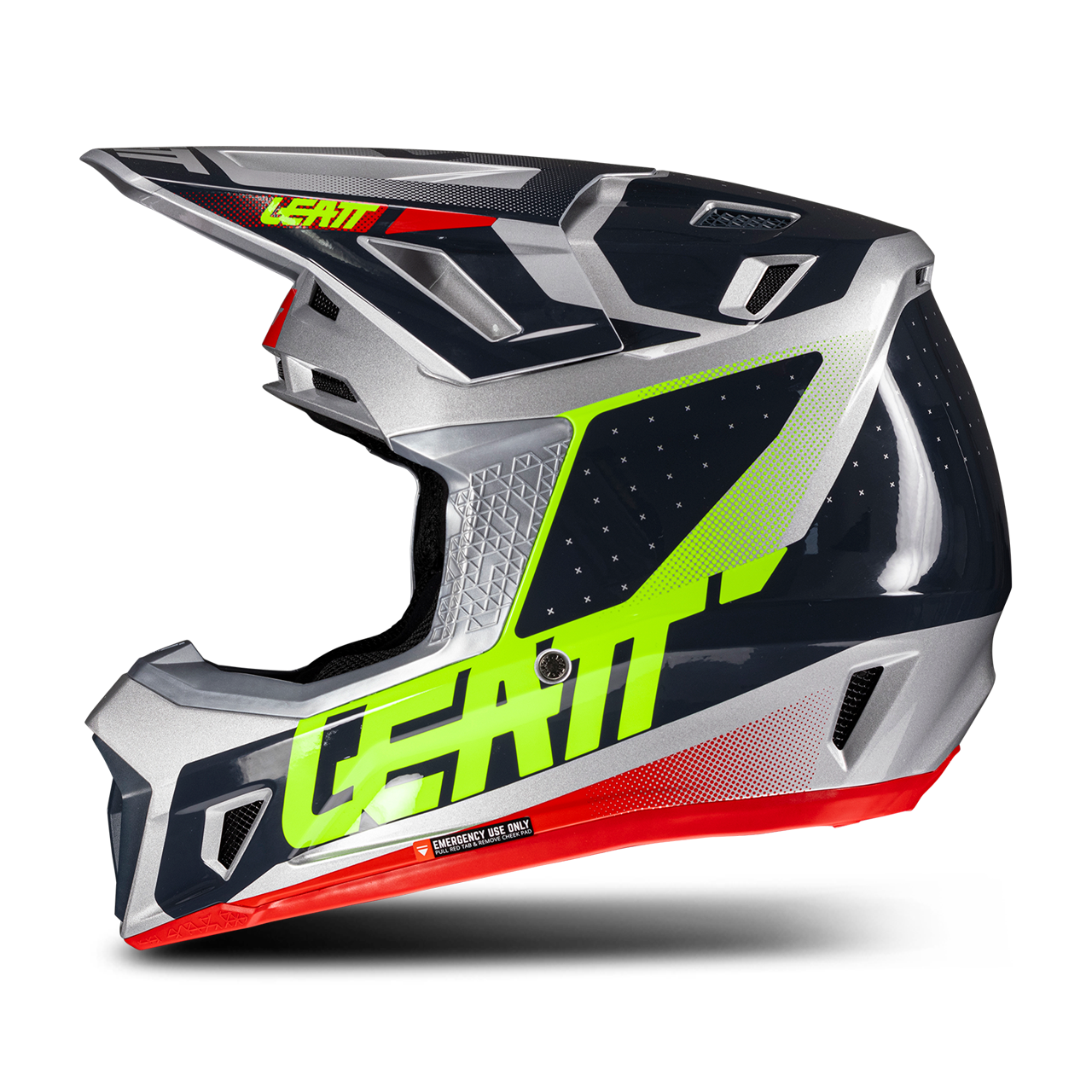 Crosshelm Kit Leatt Moto 7.5 V25 Met Brillen