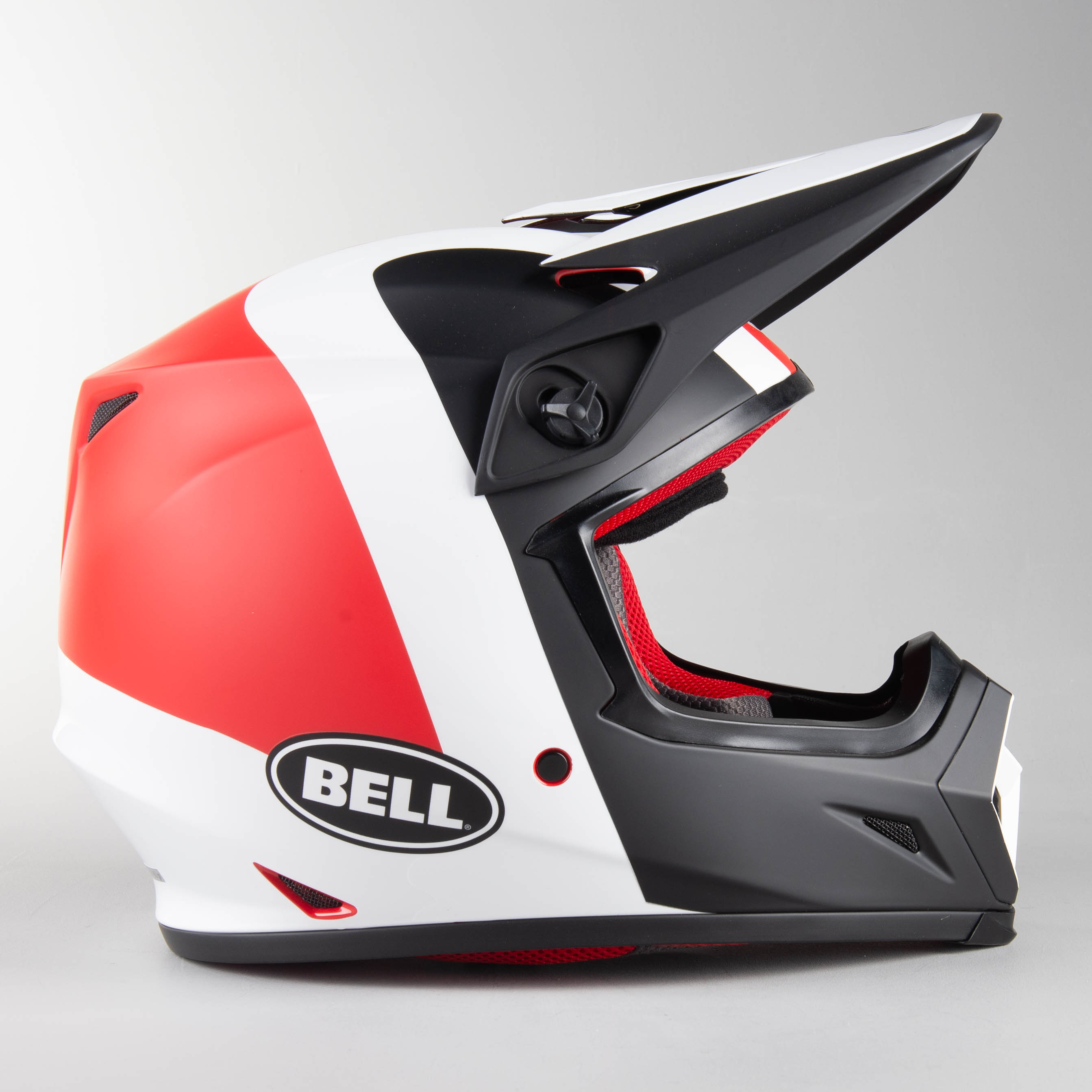 Bell MX-9 Mips Adventure Mips MX Helmet Black-White-Red - Now 43