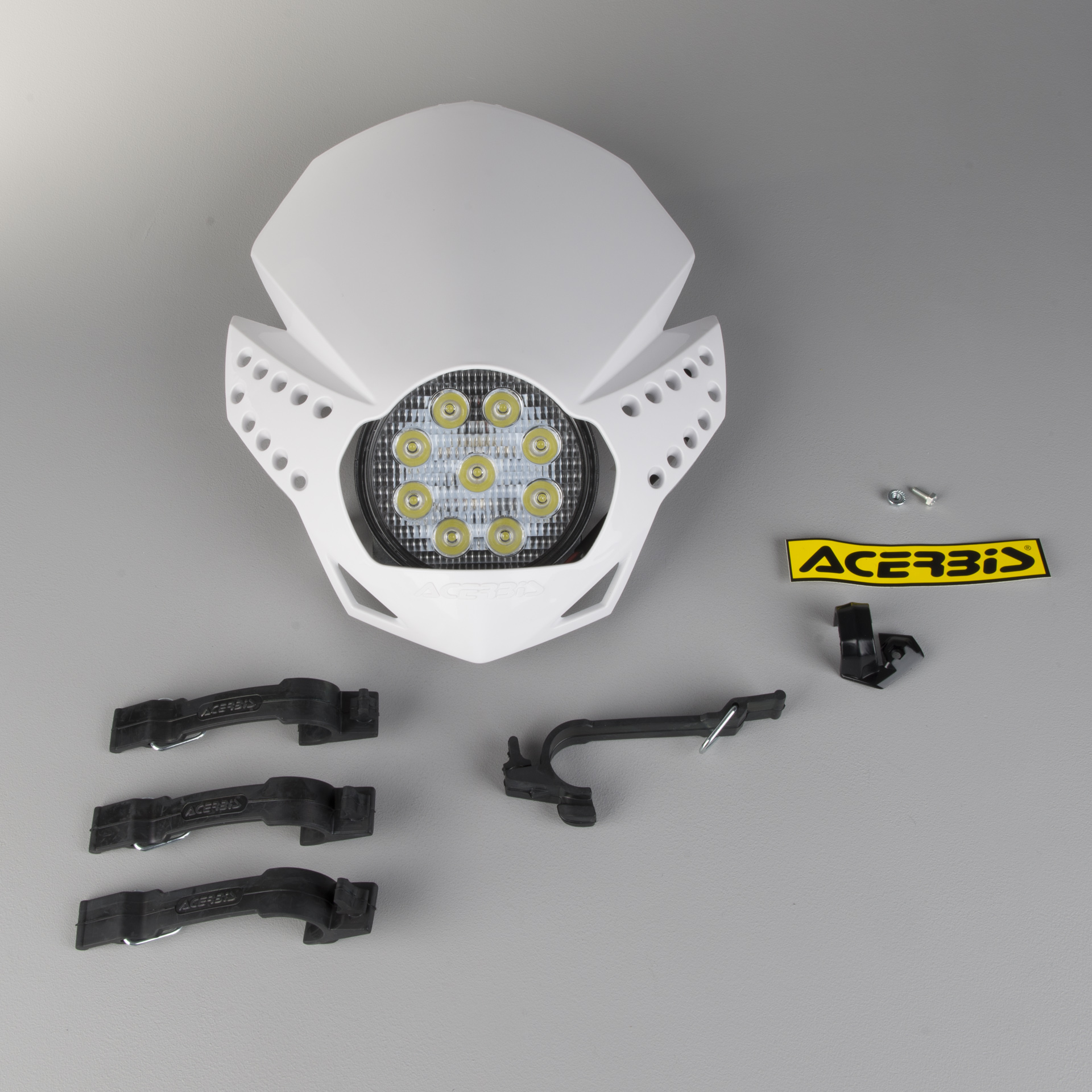 Acerbis LED Fulmine Front Lamp White