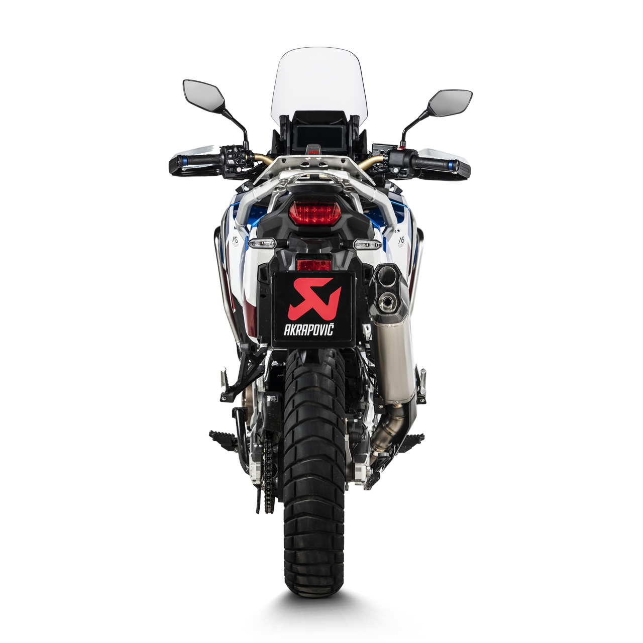 Silenciador Slip-On Akrapovič Line Titanio