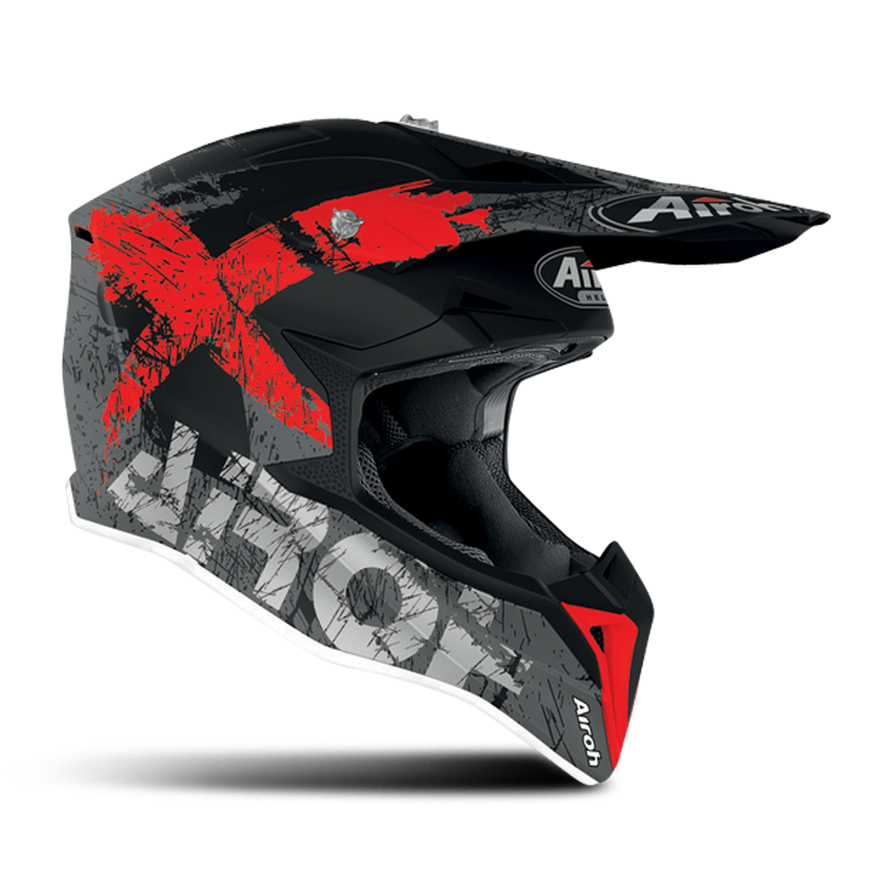 Casco de Cross Airoh Wraap Smile Niño