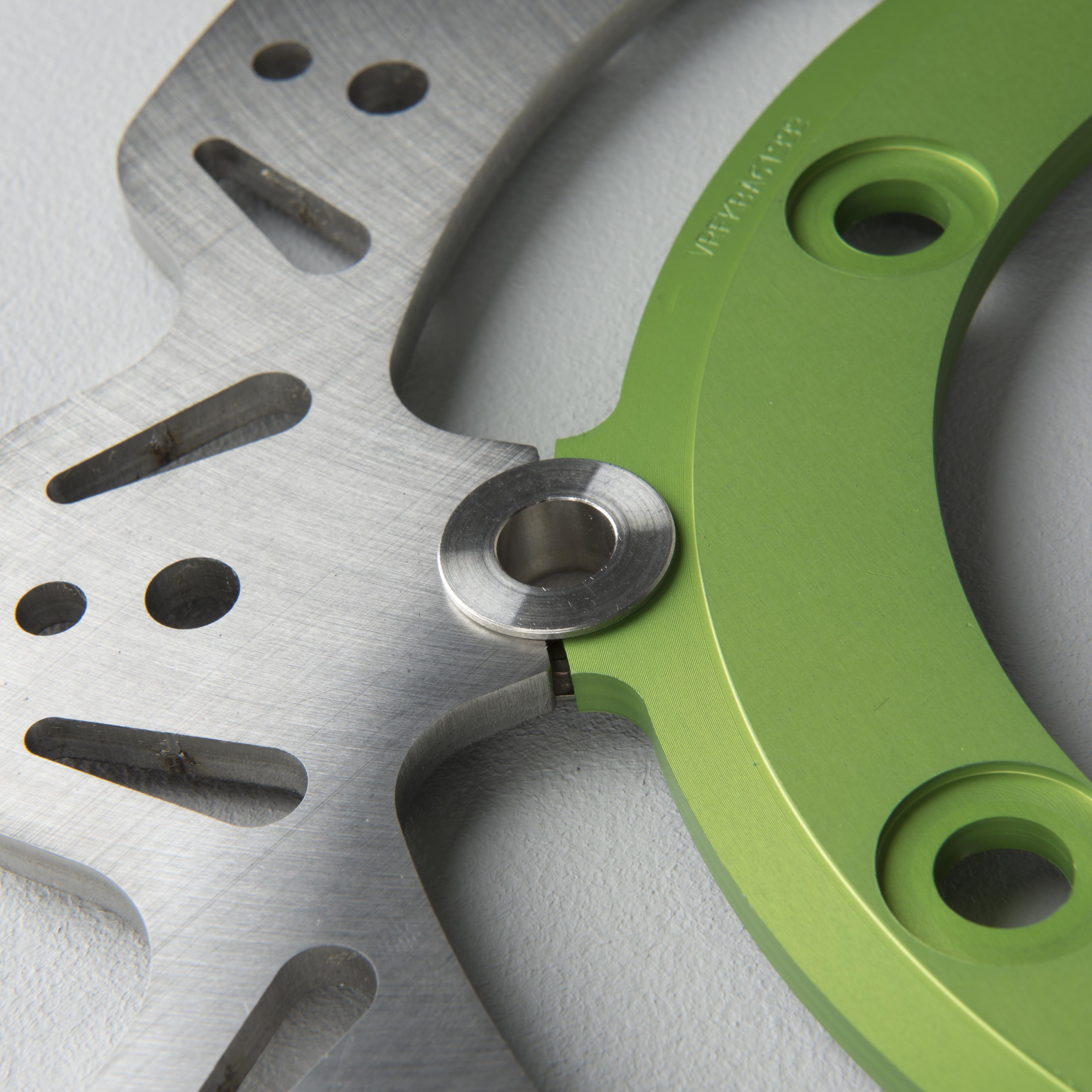 EBC Front Brake Vee Rotor - Green