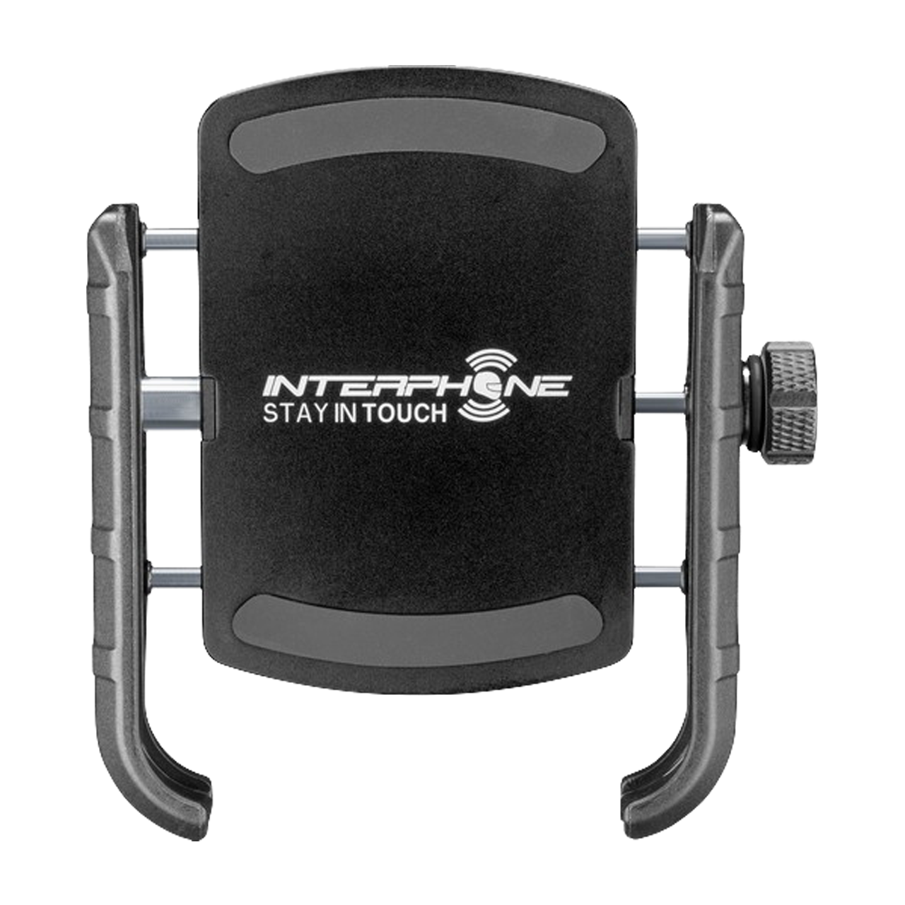 Telefoonhouder Interphone Crab Universal Aluminium Zwart