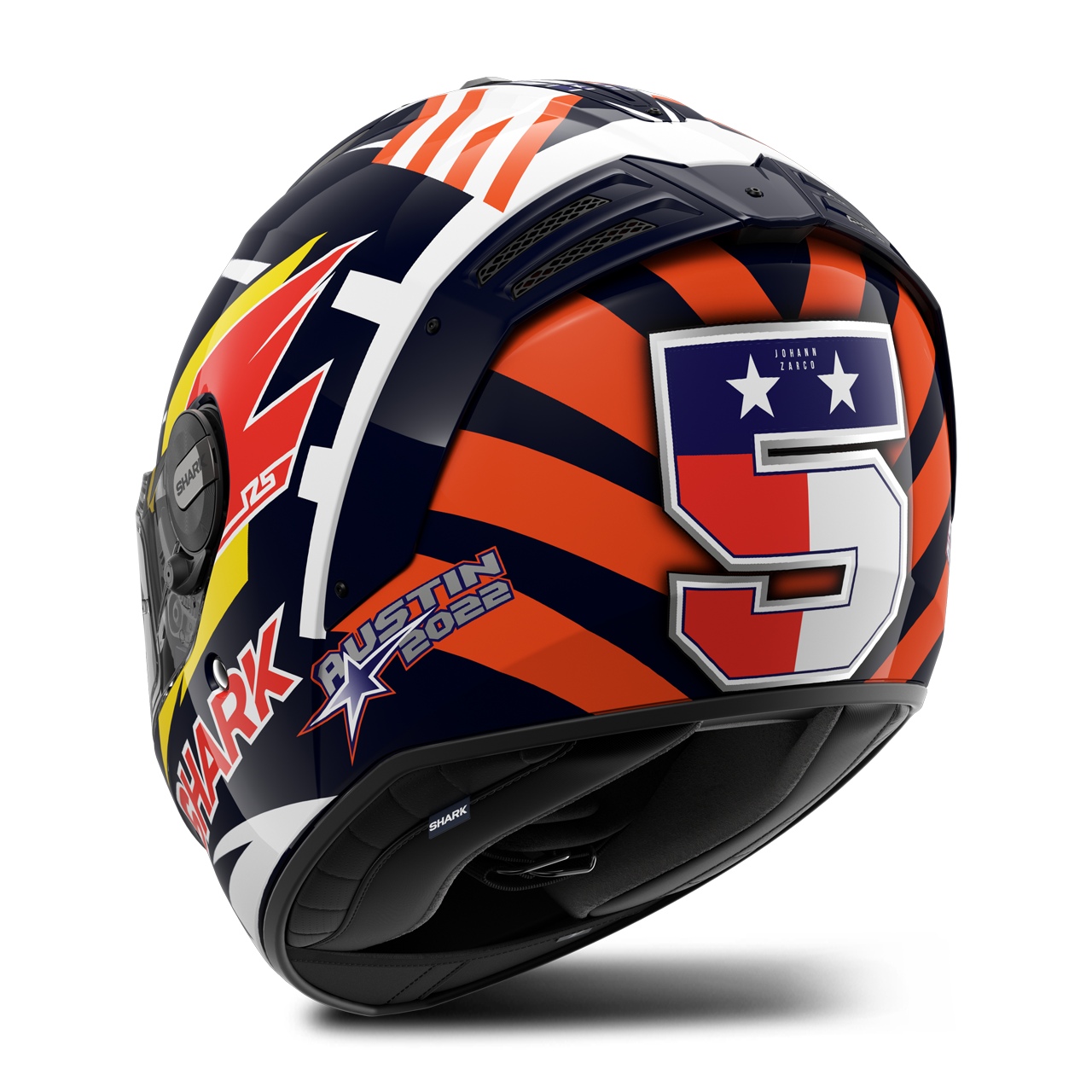 Casco Integral Shark Spartan RS Replica Zarco Austin