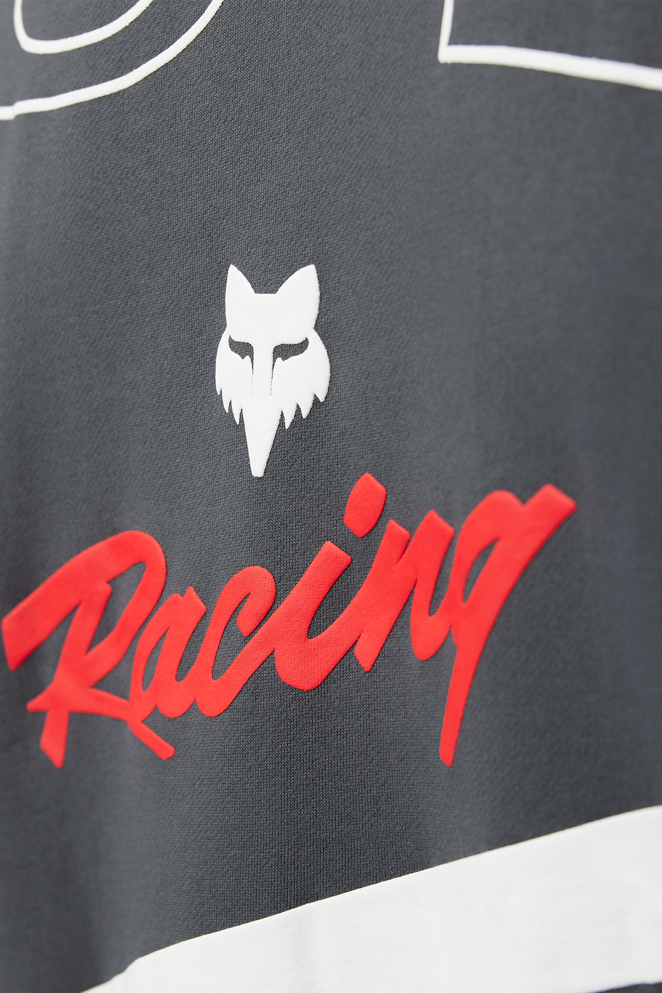 Oversized Sweatshirt FOX Honda Pullover Crew