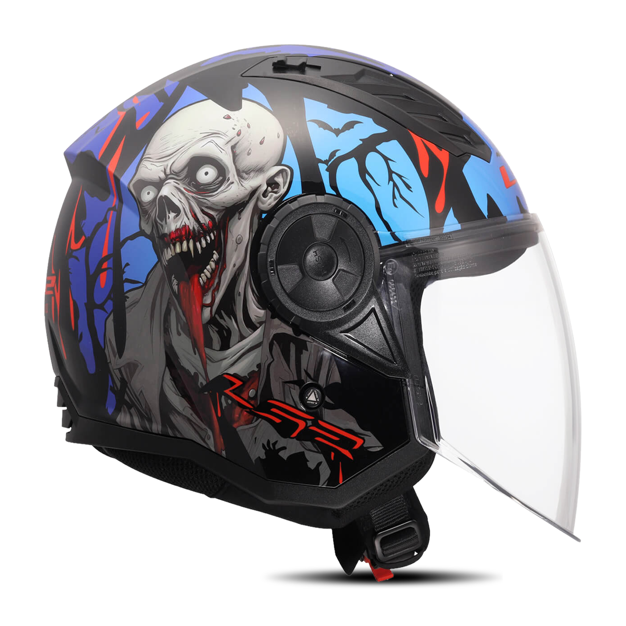 Casco Abierto LS2 OF616 Airflow II Zombie II