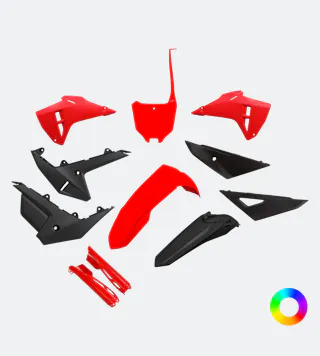 Kit Plastiche UFO Edizione Speciale con Protezioni Forcella
