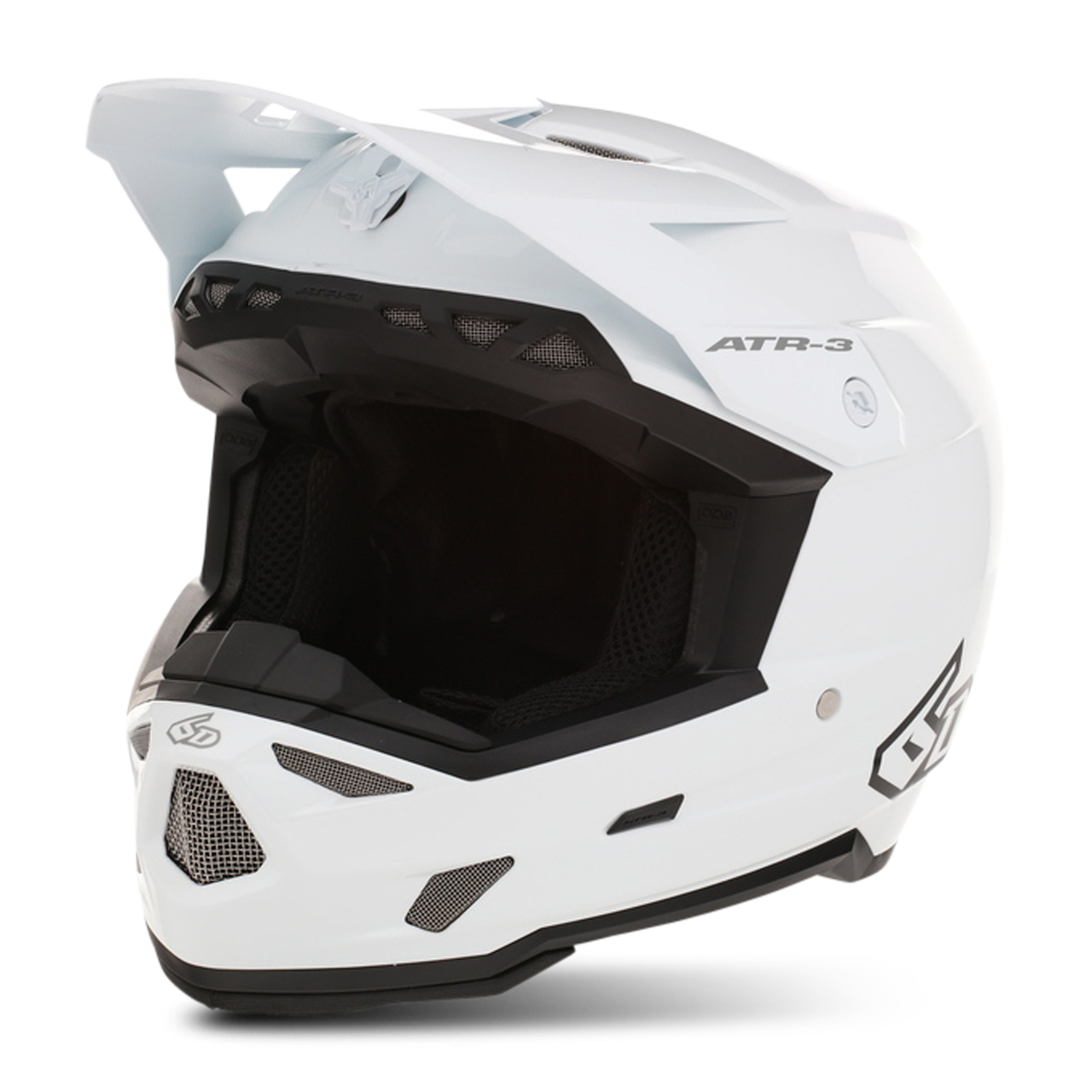 Crosshelm 6D ATR-3Y Jeugd Solid FIM