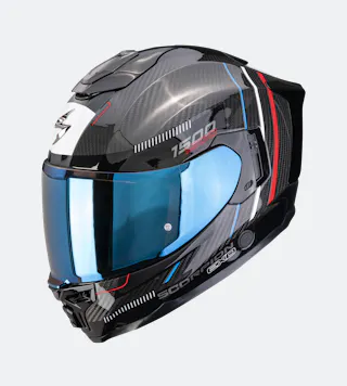 Uždaras Šalmas Scorpion EXO-1500 Carbon Air Zity