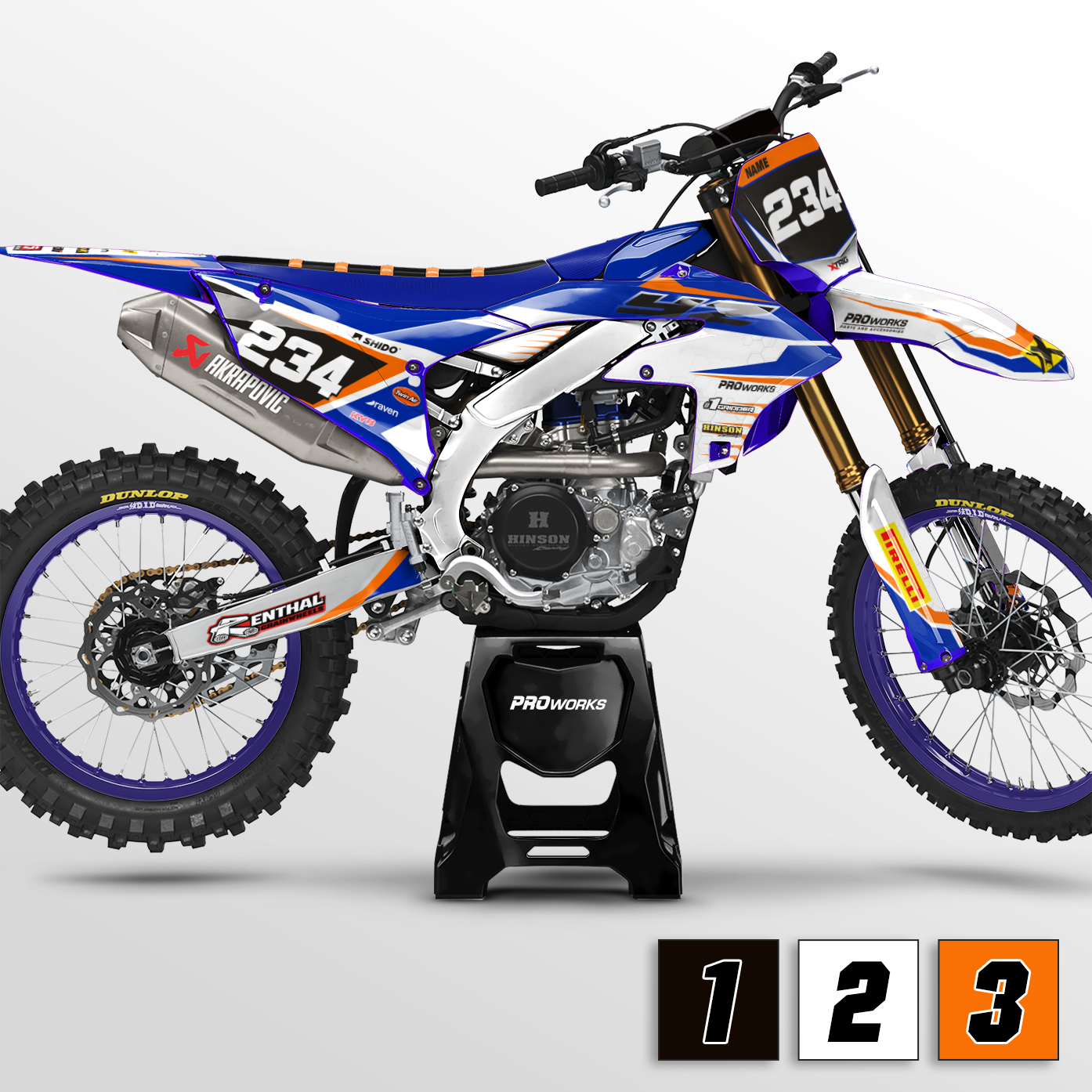 Decalset 24MX Yamaha Dajmond
