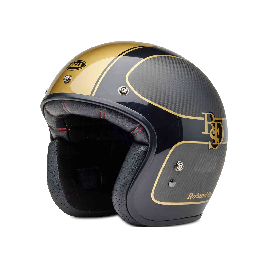 Bell Custom 500 RSD Checkmate Carbon Open Face Helmet