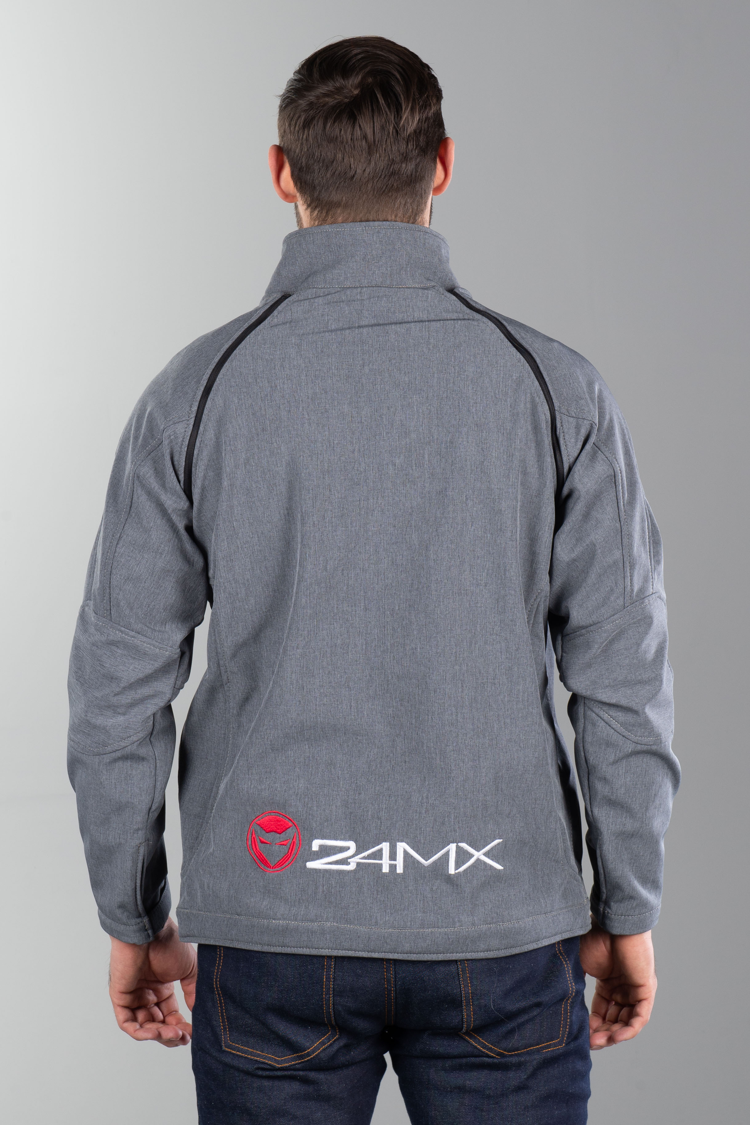 Softshell Jas met Afneembare Mouwen 24MX Team