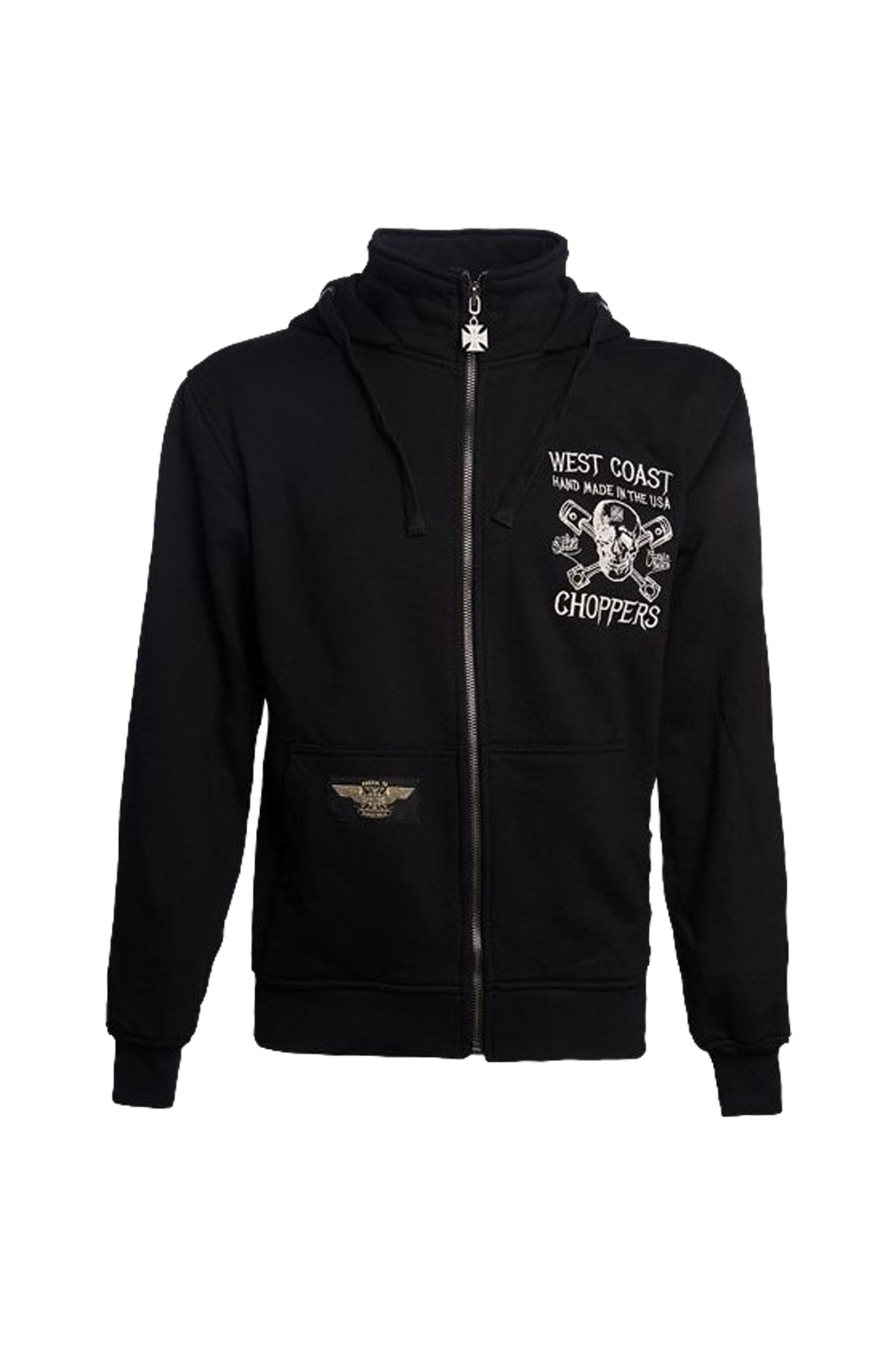 トップス West Coast Choppers og logo zip hoody s-l400.jpg