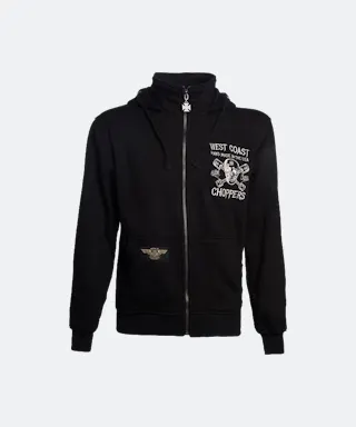 Hoodie West Coast Choppers High Speed Zip