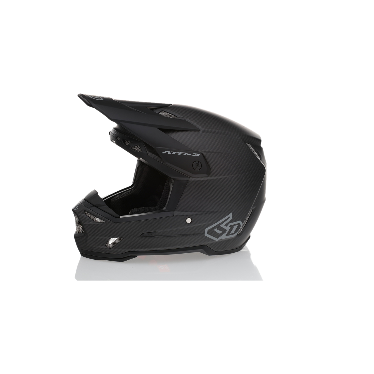 Casco MX 6D ATR-3 Solid FIM