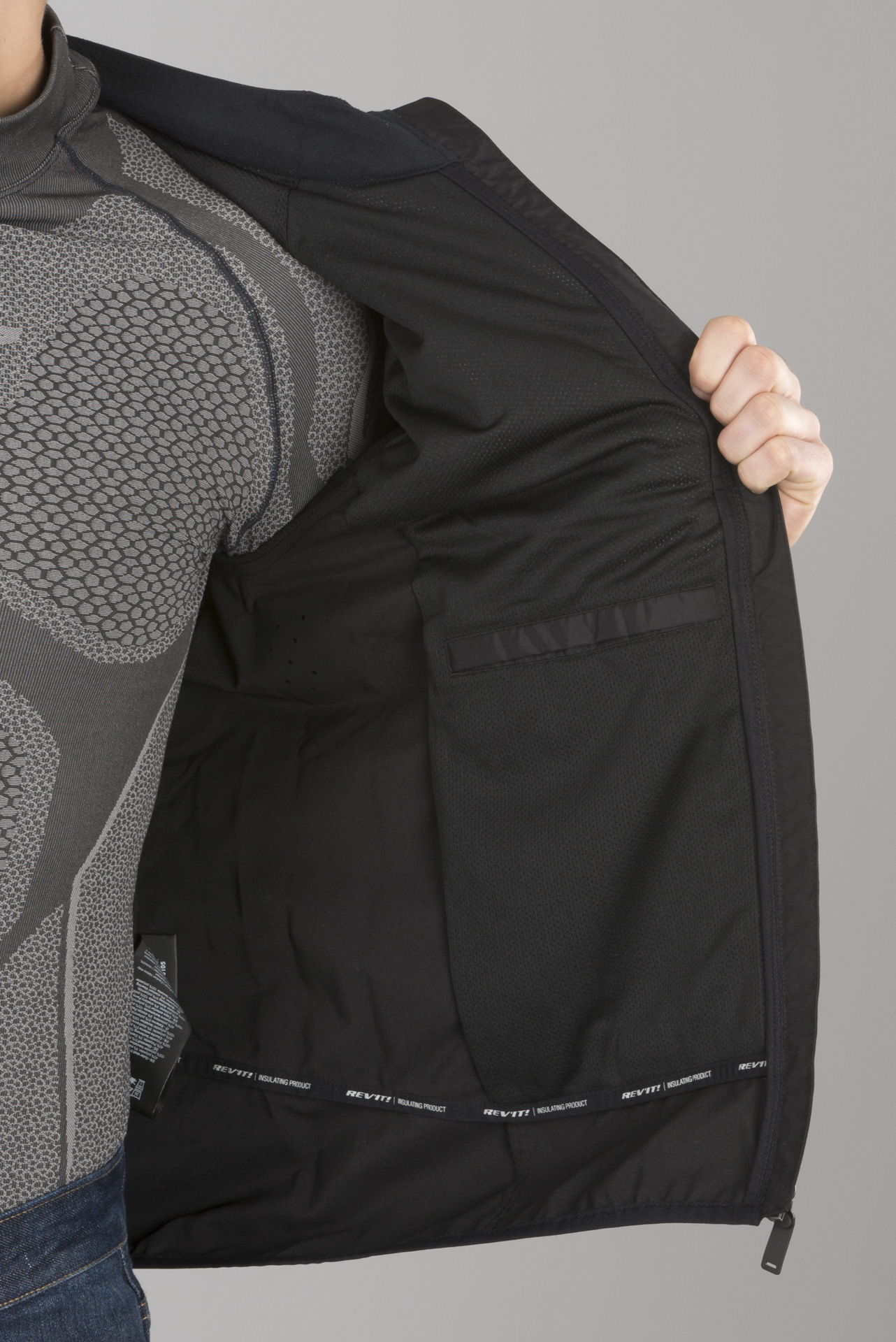 Jacke Revit Climate 2 Schwarz Jacke Revit Climate 2 Schwarz