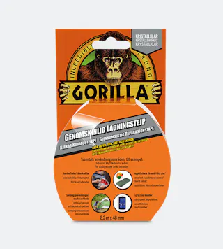 Gorilla Tape Crystal Clear 48mm x 8,2m
