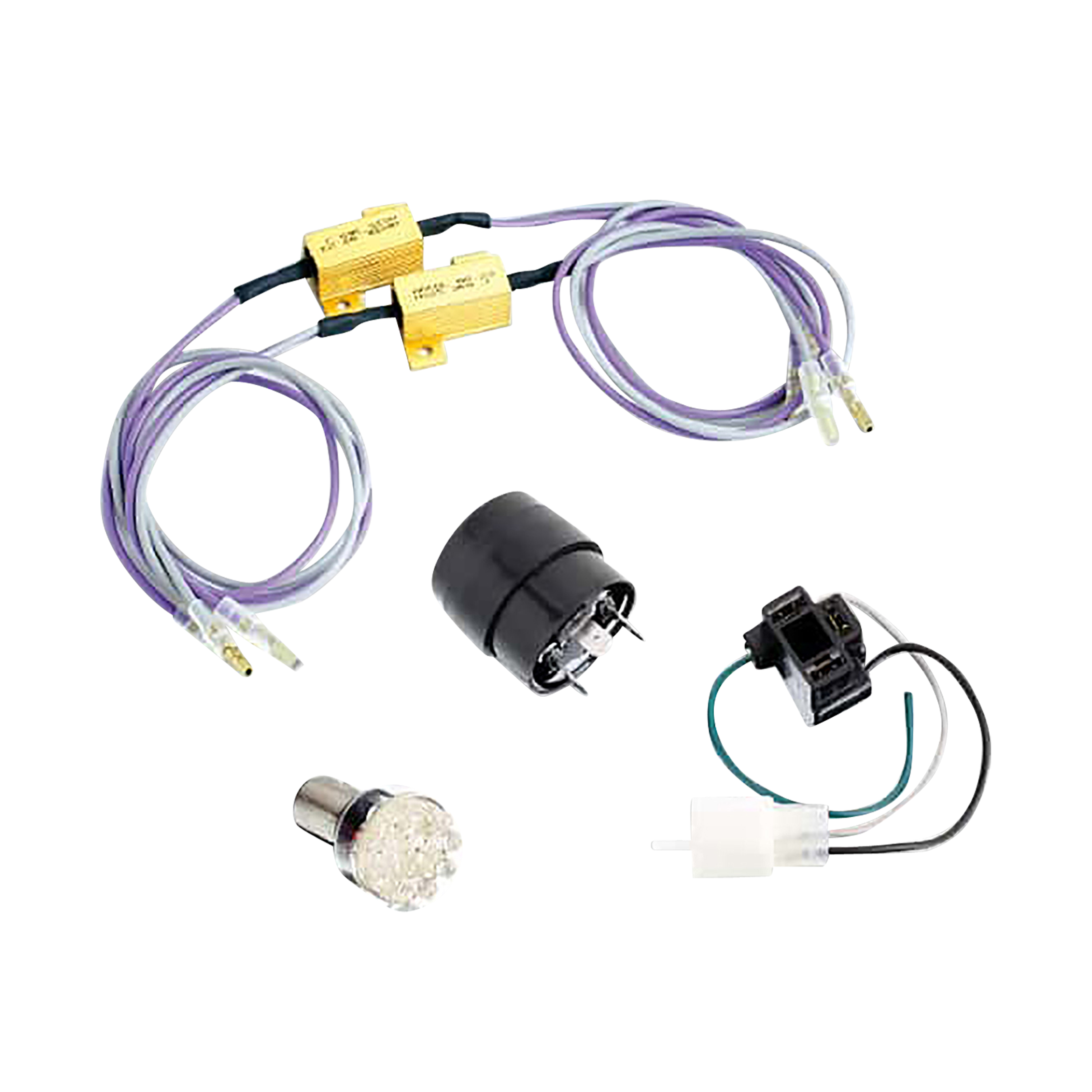 Puig Universal LED Indicator Resistors Black