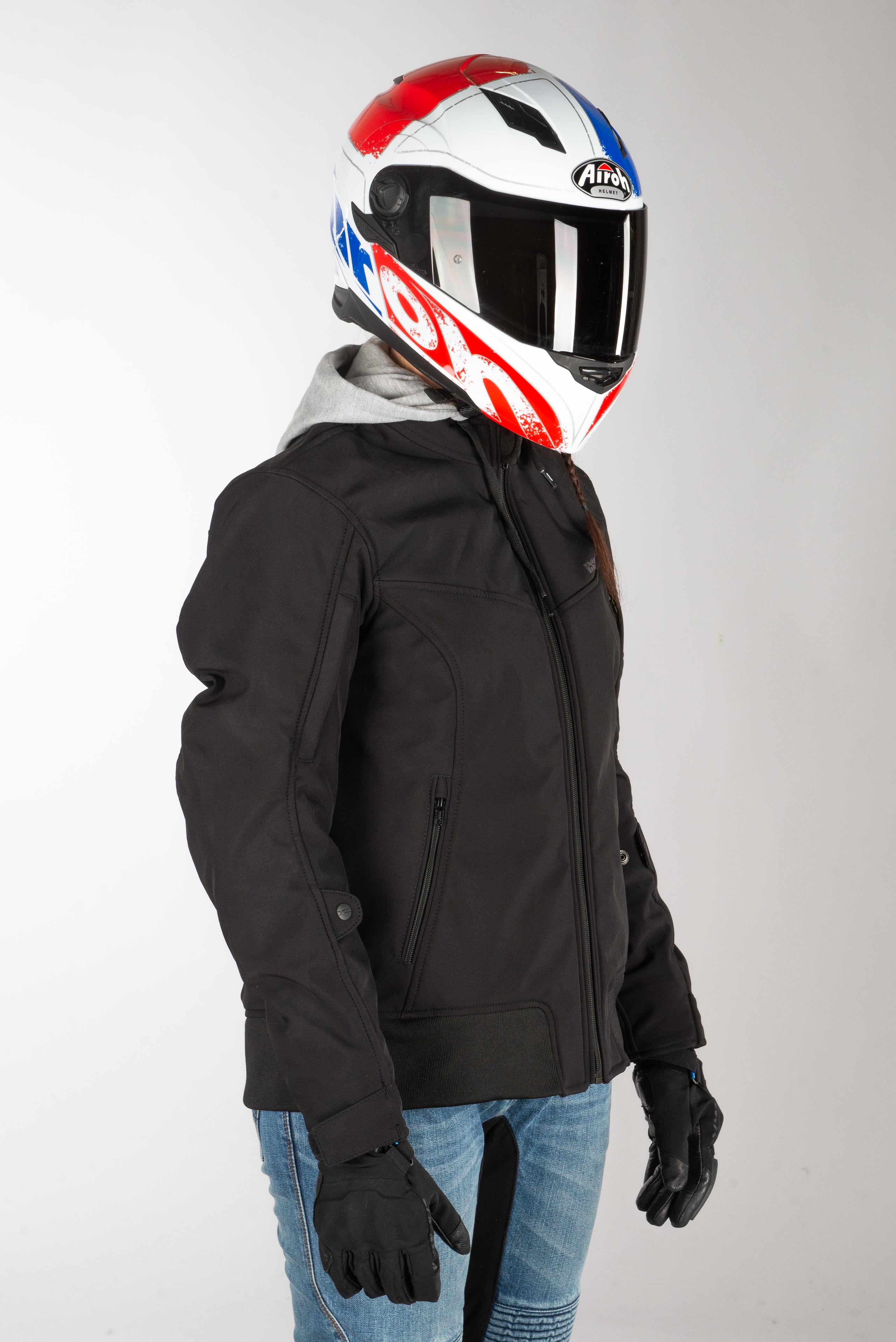 IXS Dam Classic SO Moto Jacka Svart IXS Dam Classic SO Moto Jacka Svart