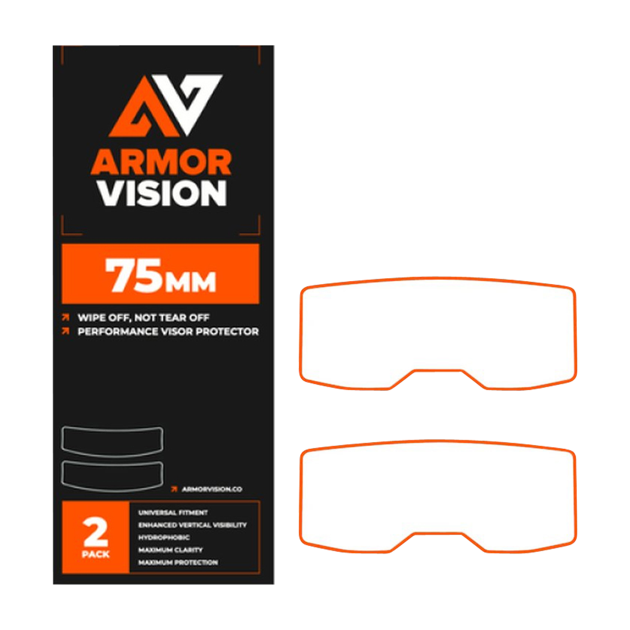 Armor Vision 75MM Lens Protector Gen2 - 2 Pcs