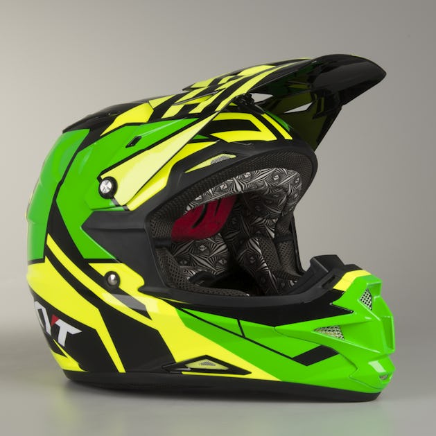 Kyt Cross Over Ktime Mx Helmet Fluorescent Green Yellow Buy