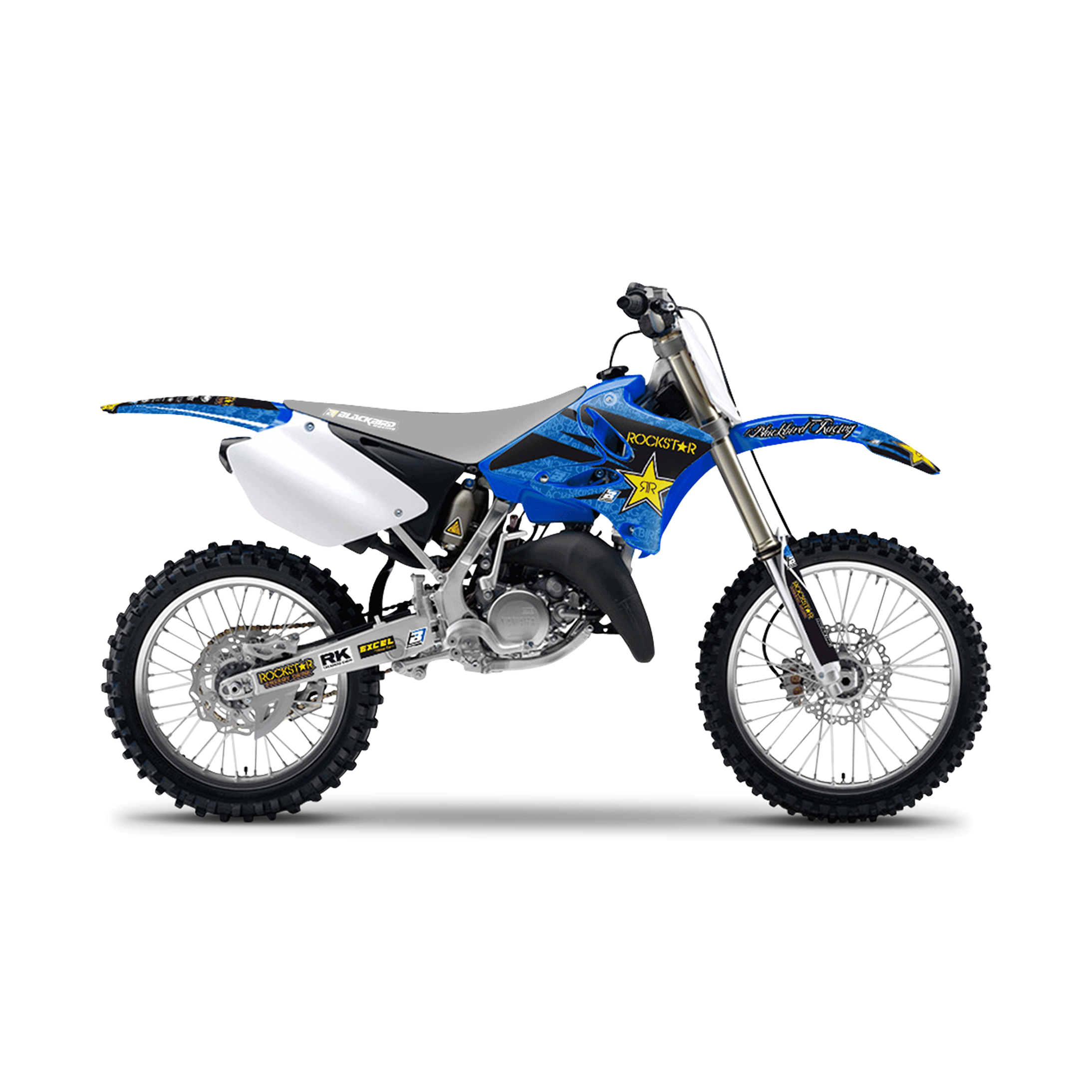 Juego de Adhesivos Blackbird Rockstar Energy