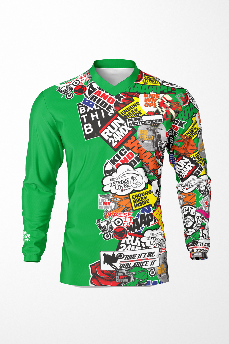 24MX STICKERBOMB MX Jersey