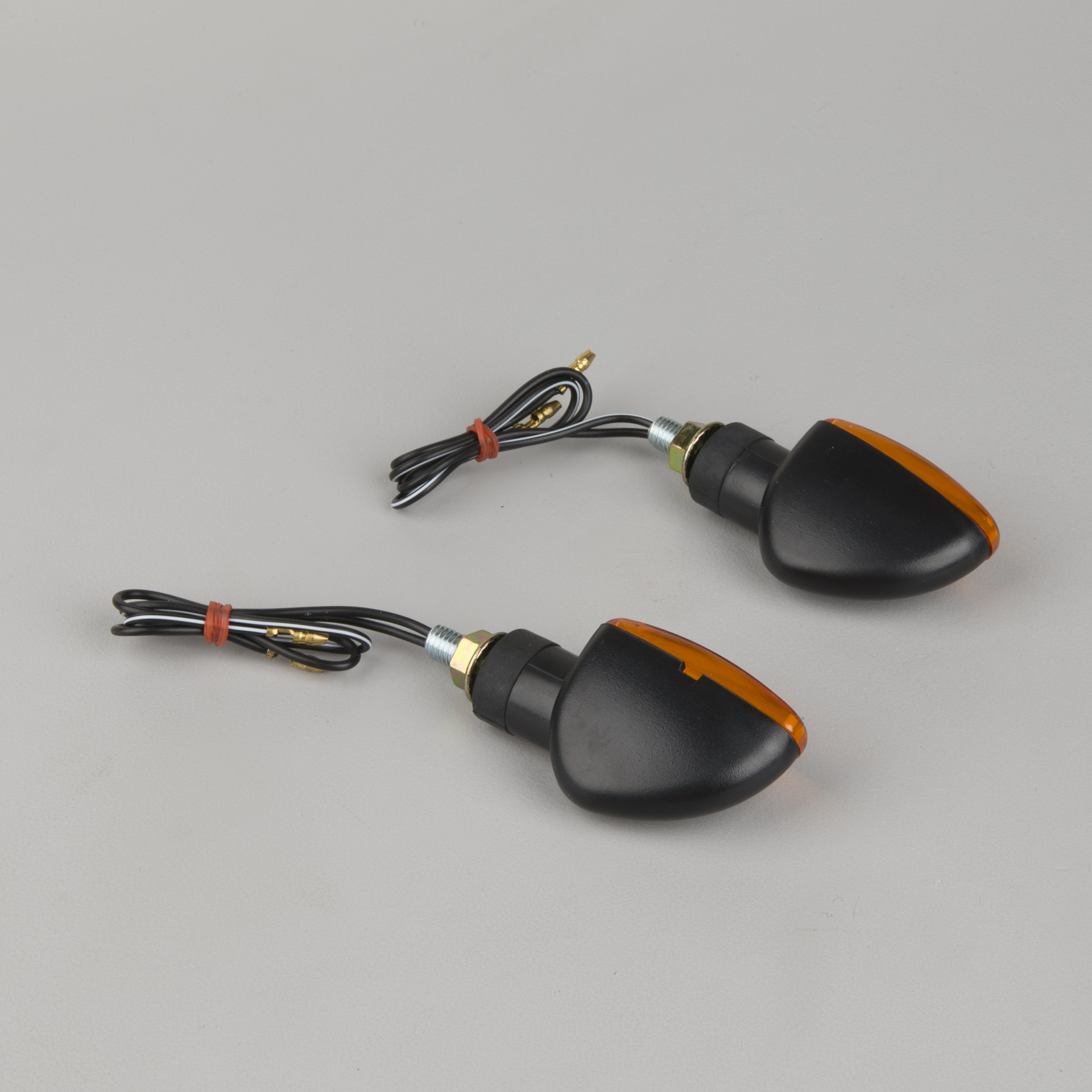 Booster M-3 Mini Indicators Black Orange