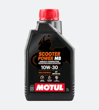 Täissünteetiline Mootoriõli Motul 4T Scooter Power 10W30 1 L