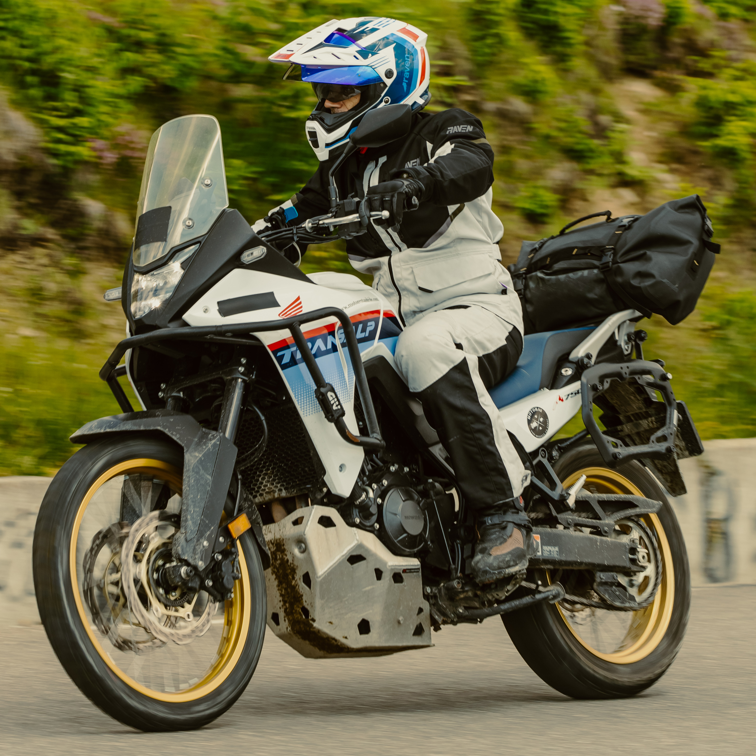 Raven Rauk Adventure Helmet