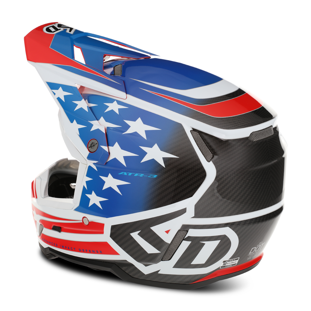 Casco de Cross 6D ATR-3 Patriot