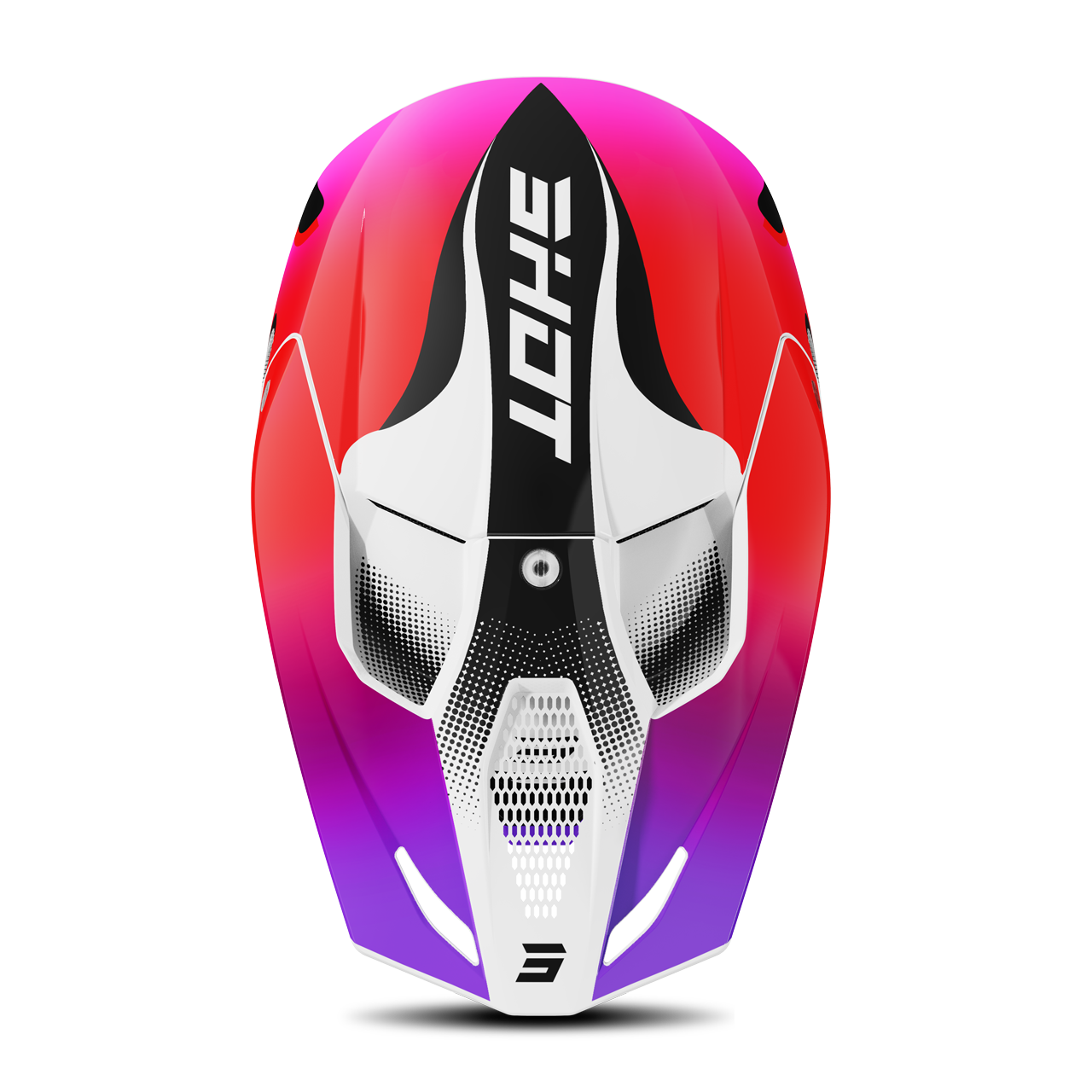 Crosshelm Shot Race Gear Furious Zebra 27