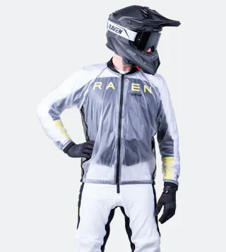 Regnjakke Raven Monsoon